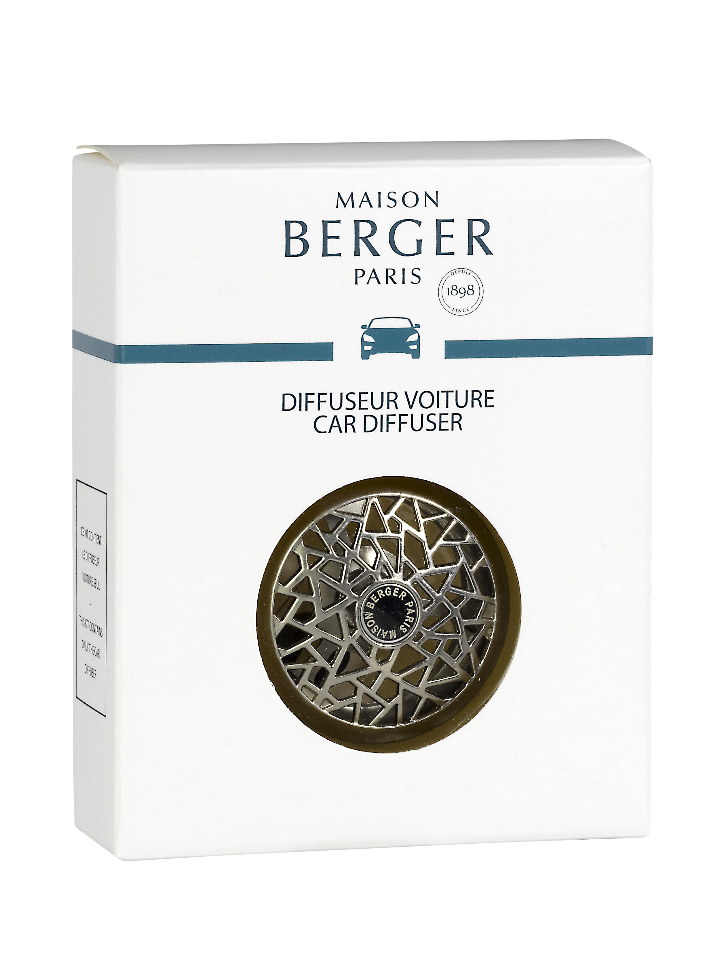 Maison Berger - Ricambio Diffusore per Auto Graphic Nickel