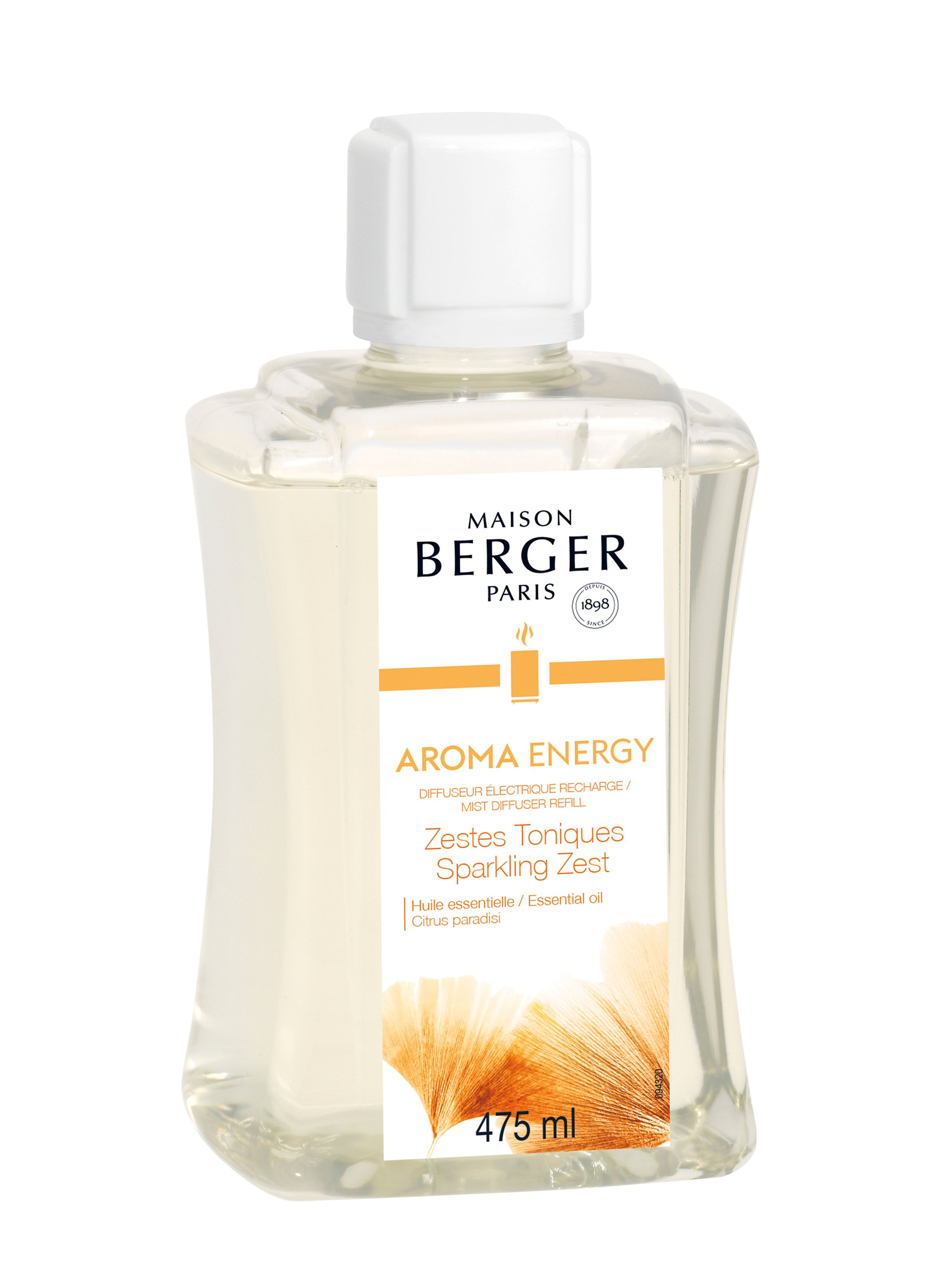 Maison Berger - Ricarica ENERGY 475ml per Diffusore Elettrico Elettrico