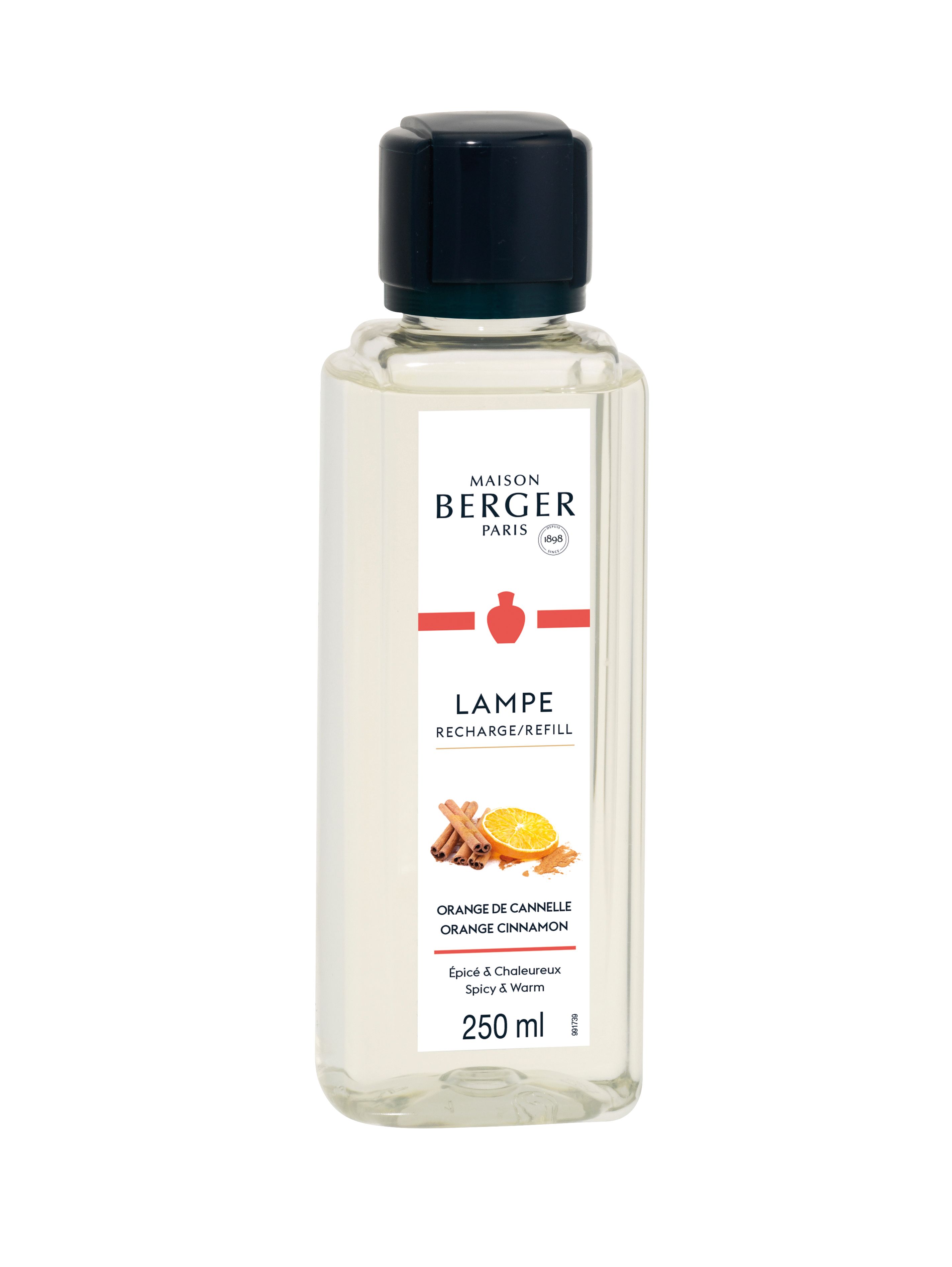 Lampade Catalitiche :: Le Famiglie :: Best Sellers :: Maison Berger -  Orange de Cannelle 250ml (Ricarica per Lampe)