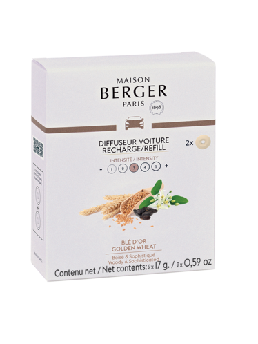 PARFUM BERGER - Maison Berger - Cofanetto 2 Ricariche per diffusore Auto  Vanille - PARFUM BERGER - PROFUMATORI AUTO E RICARICHE - Tempus Doni