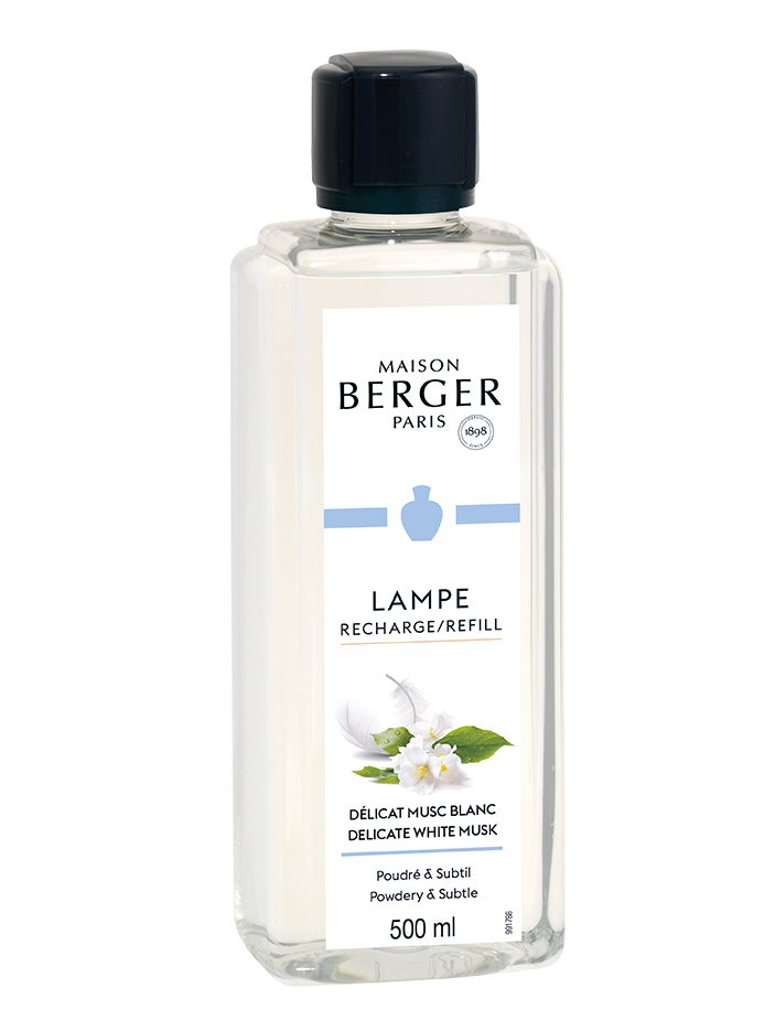 Lampe Berger - Delicat Musc Blanc 500ml (Ricarica per Lampe)